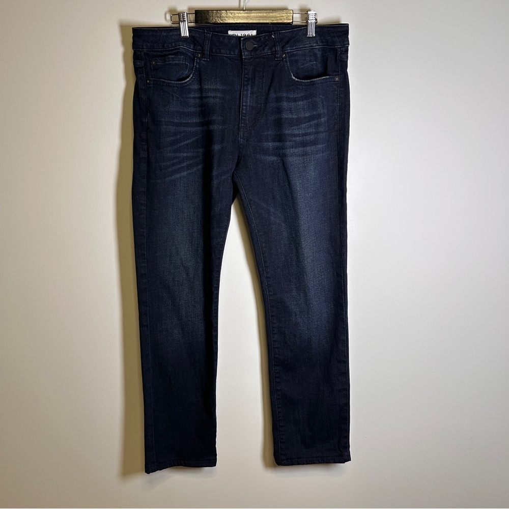 DL1961 Mens 34x32 Nick Slim Jeans Indigo Everyday office Casual *READ